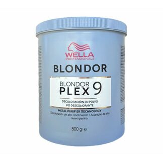 Blondor plex 9 polvo decolorante metal purifier nuevo 800g
