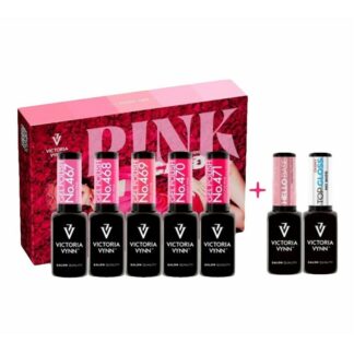 Vv pack gel polish pink scandal 467-471 8ml