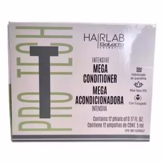Salerm hairlab intensive mega conditioner ampollas 12 x 5 ml