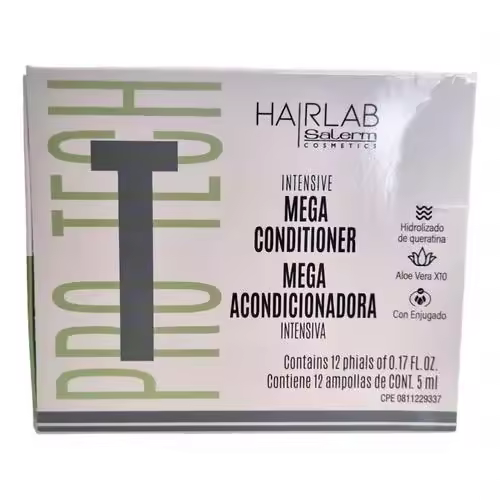 Salerm hairlab intensive mega conditioner ampollas 12 x 5 ml