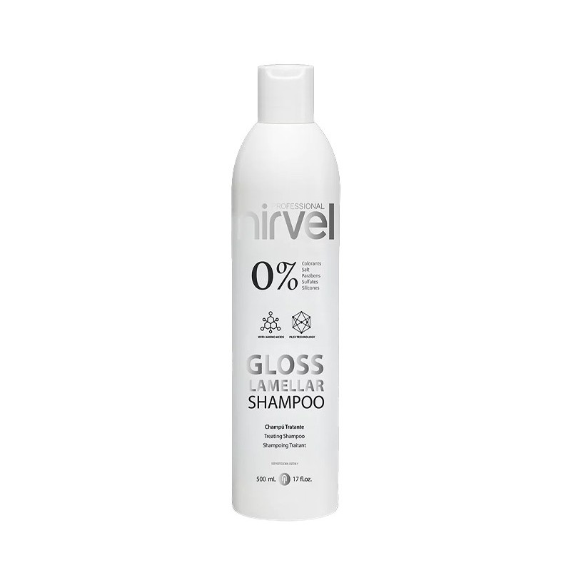 Gloss lamellar shampoo nirvel 500ml